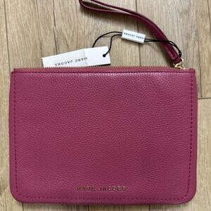 NWT Marc Jacobs Pink Wristlet Clutch